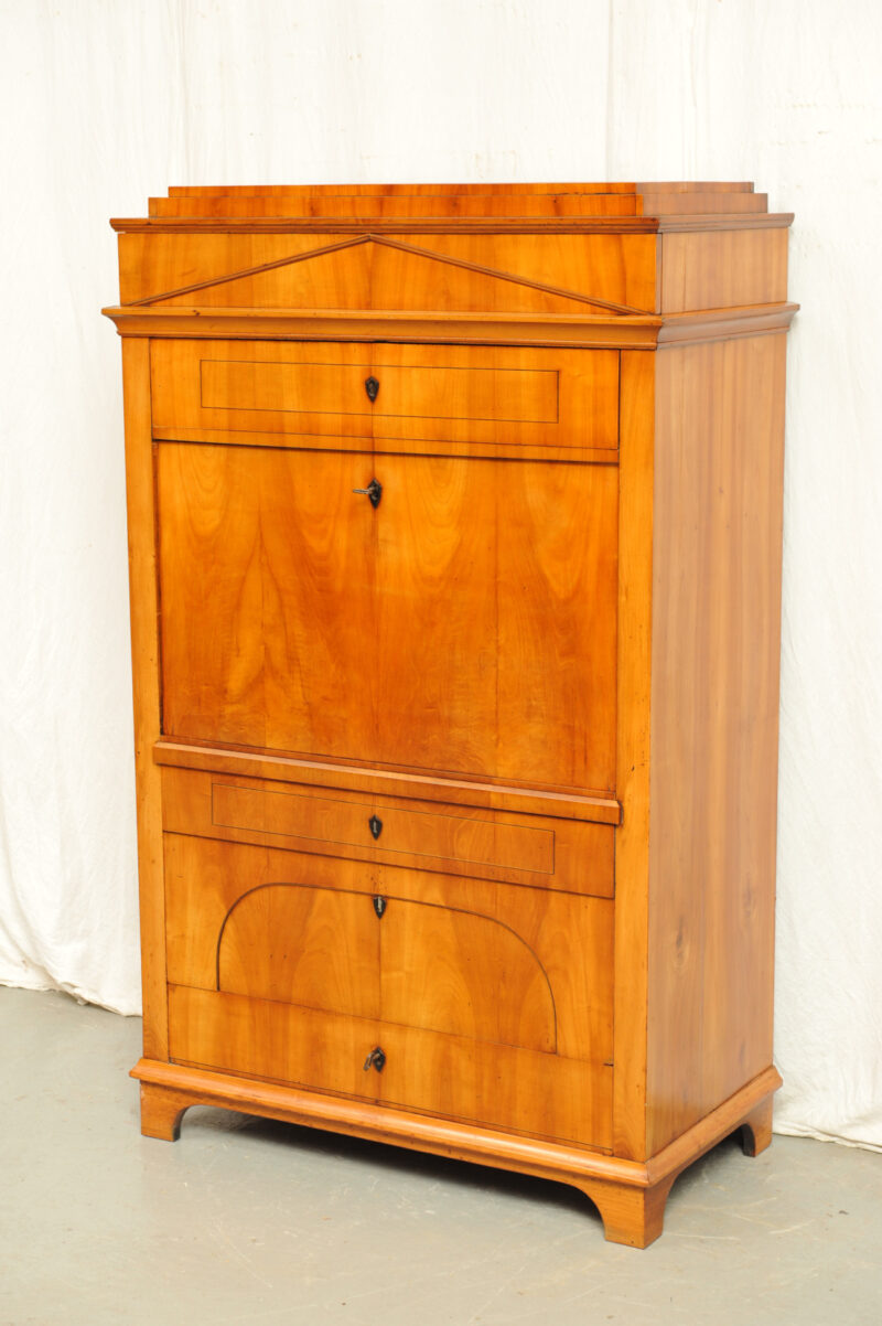 Schreibschrank Biedermeier Kirschbaum