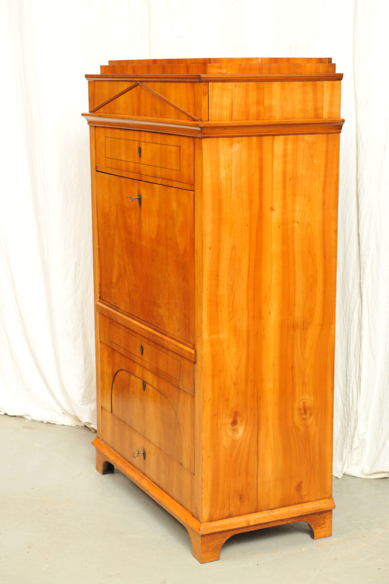 Schreibschrank Biedermeier Kirschbaum