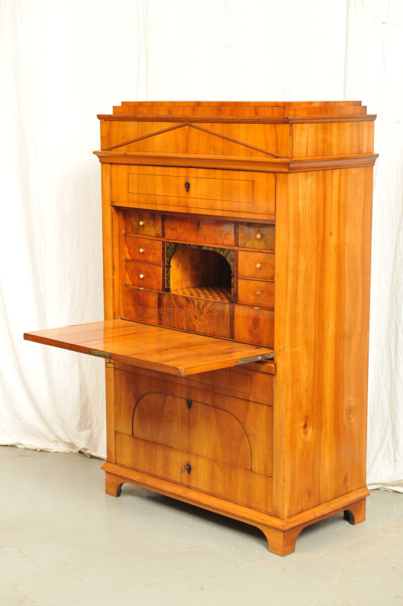 Schreibschrank Biedermeier Kirschbaum