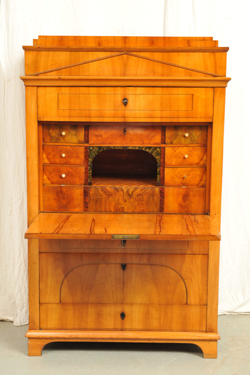 Schreibschrank Biedermeier Kirschbaum